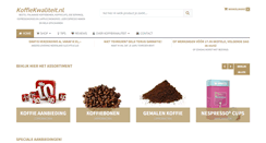 Desktop Screenshot of koffiekwaliteit.nl